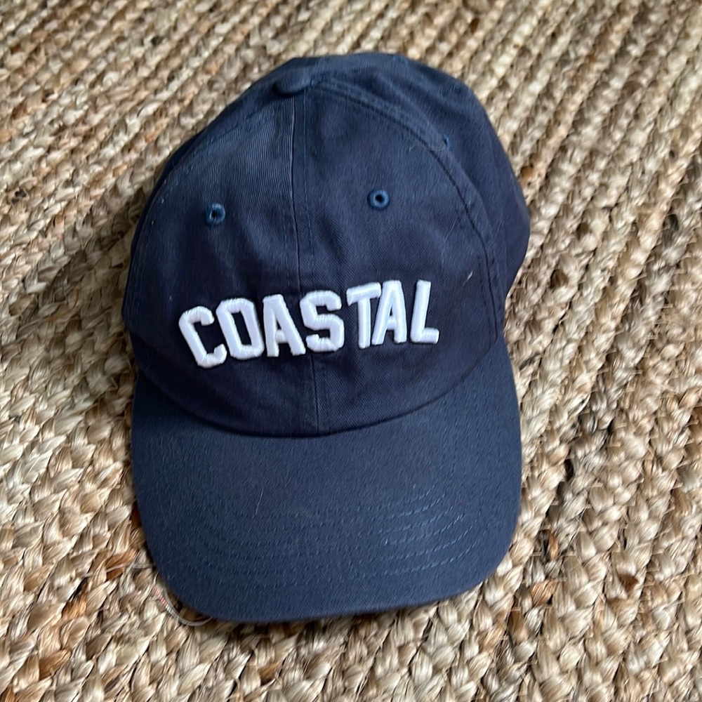 Blue coastal baseball cap